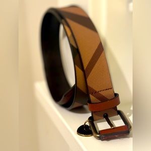 Burberry Belt with Heart Charm
